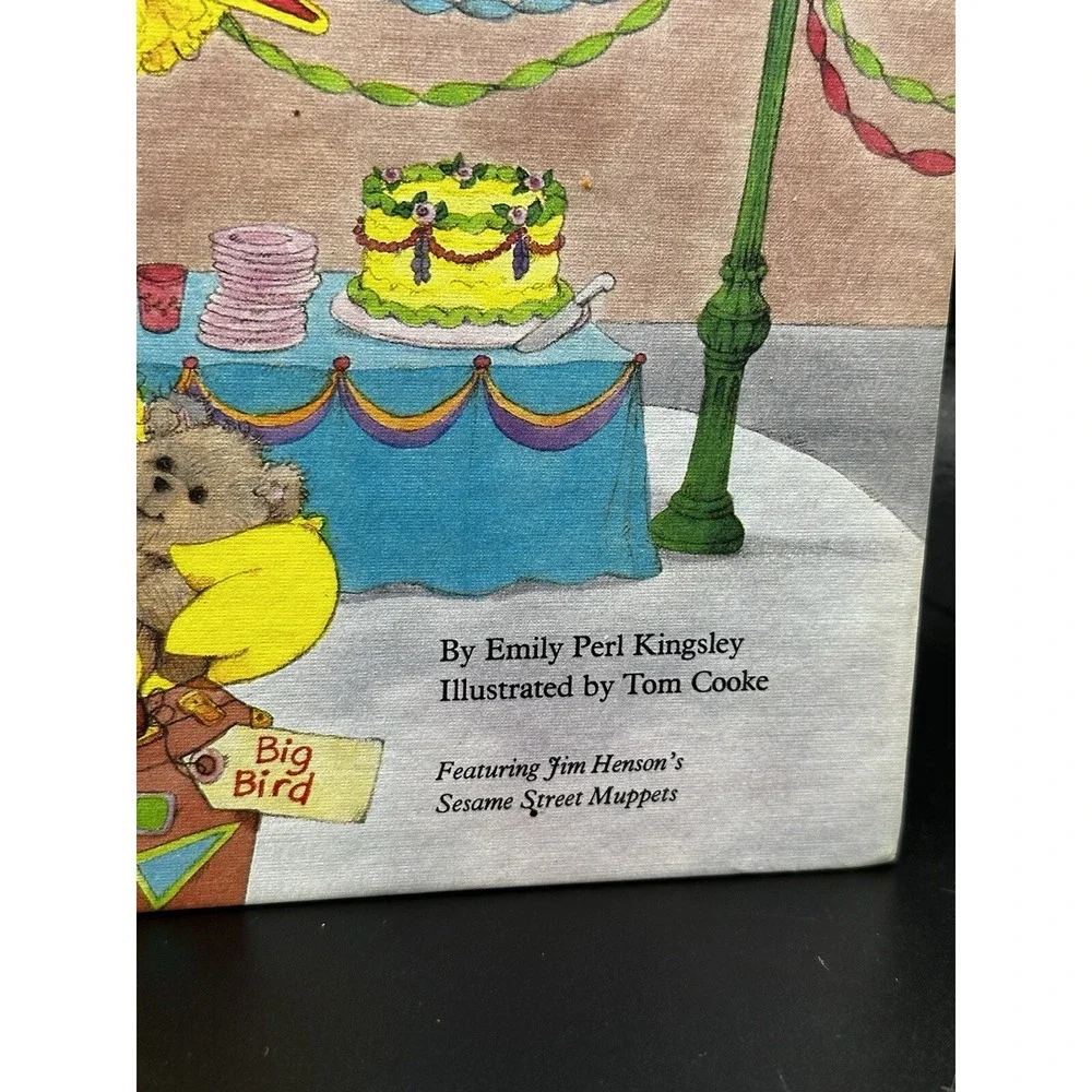 Sesame Street Book Club Welcome Home, Big Bird 1985 First Edition Hardcover READ